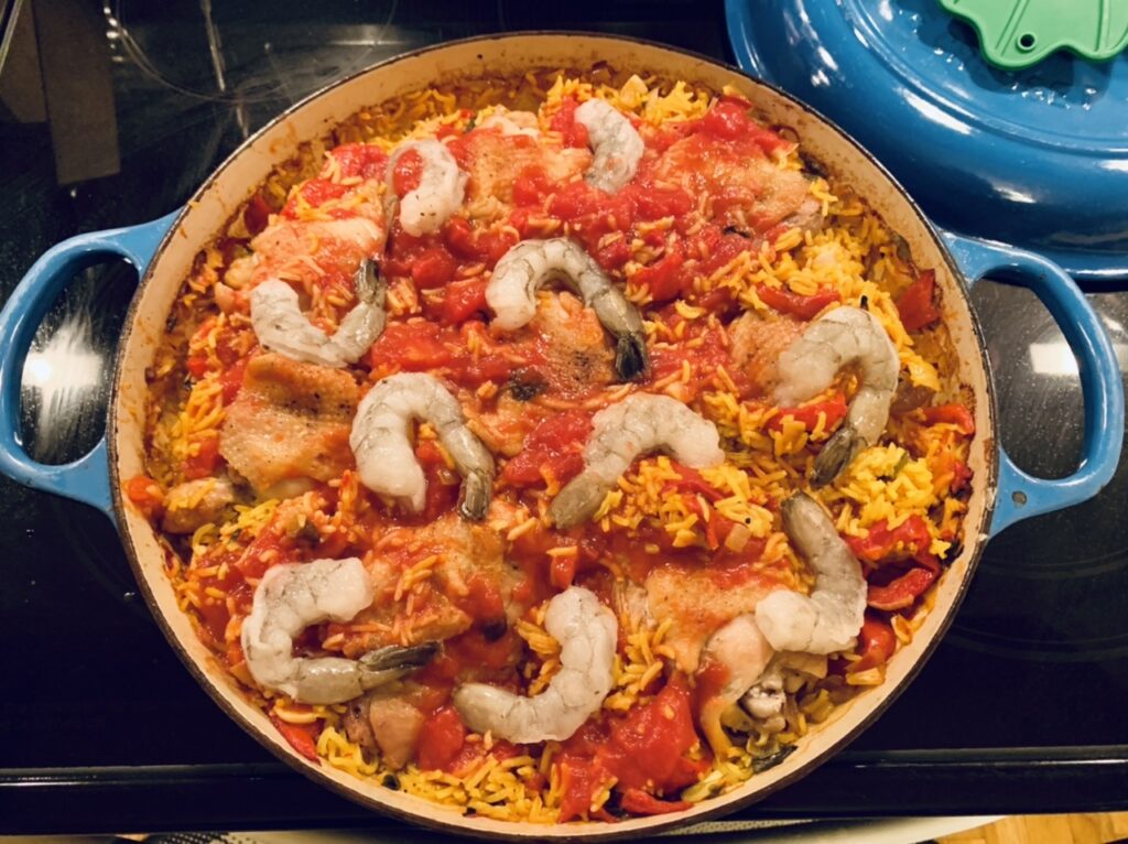 Luxurious Chicken Saffron Rice