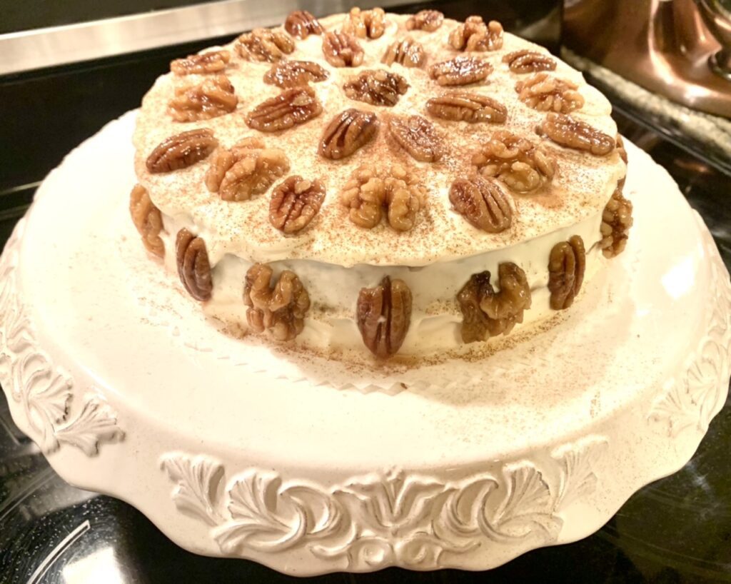 Carrot & Cardamom Cake