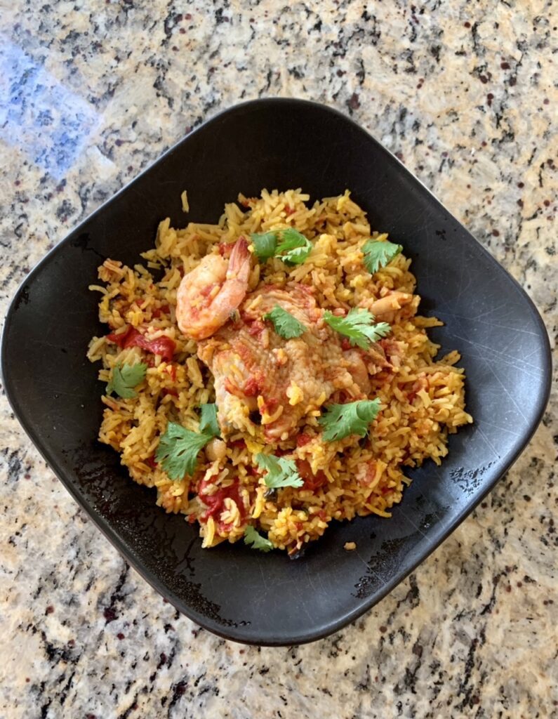 Luxurious Chicken Saffron Rice
