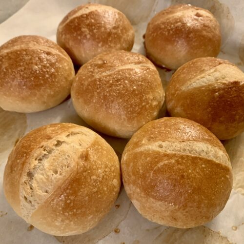 Crusty Golden Rolls
