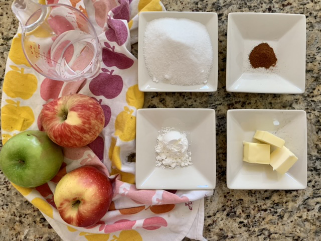 Ingredients for Apple Filling Delectable Apple Danish