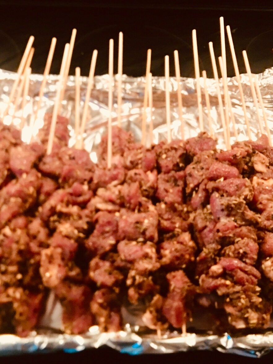 Grilled Asian Chicken Satay