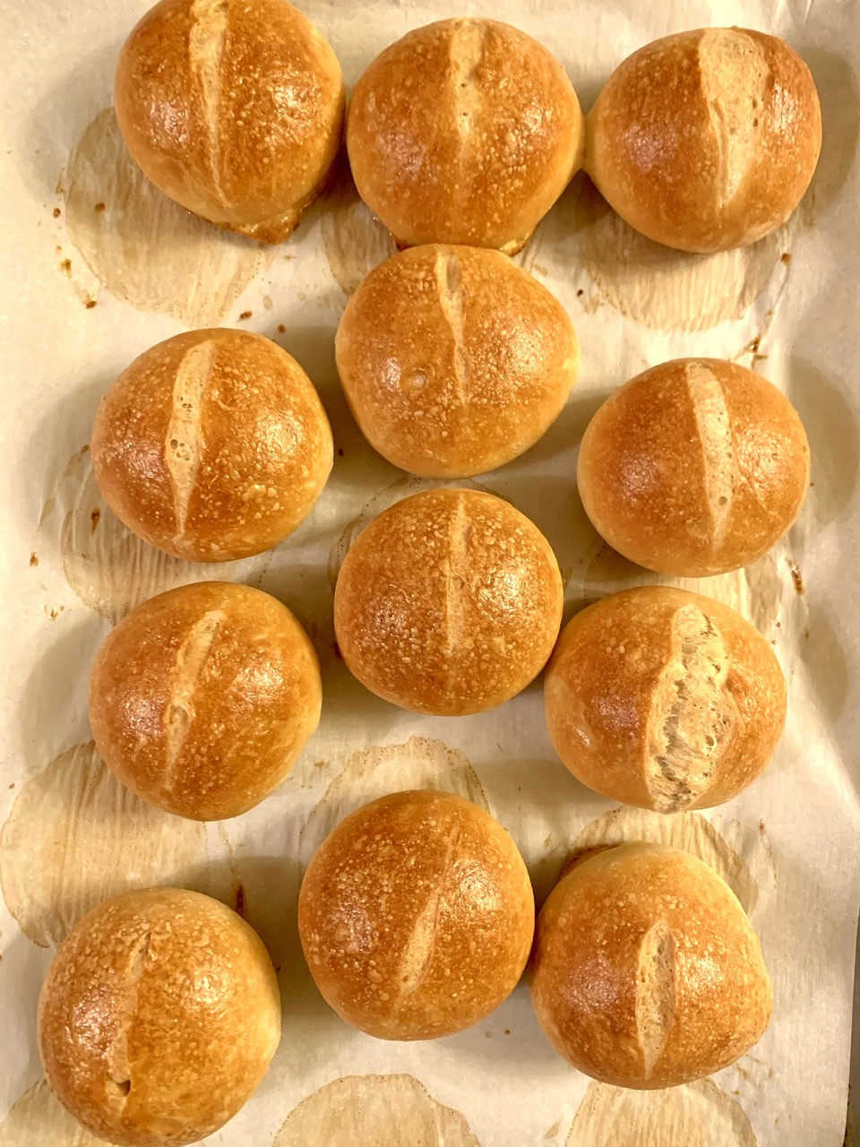 How to Make Crusty Golden Rolls From Scratch!