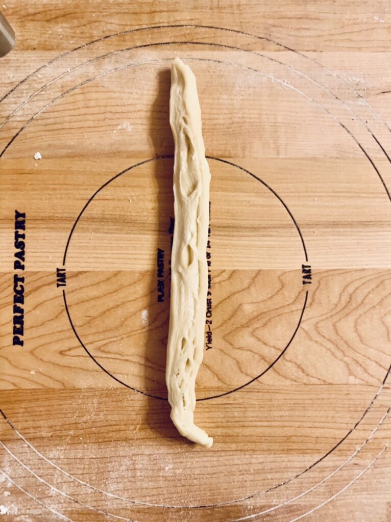 Shaping the Butter Cruffins