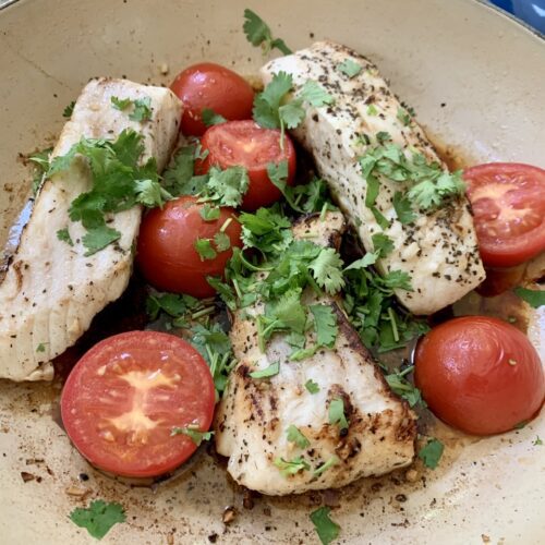 Easy Pan-Seared Halibut