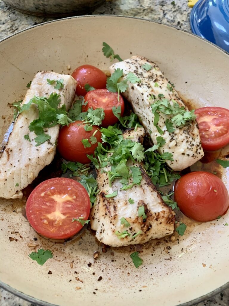 Easy Pan-Seared Halibut