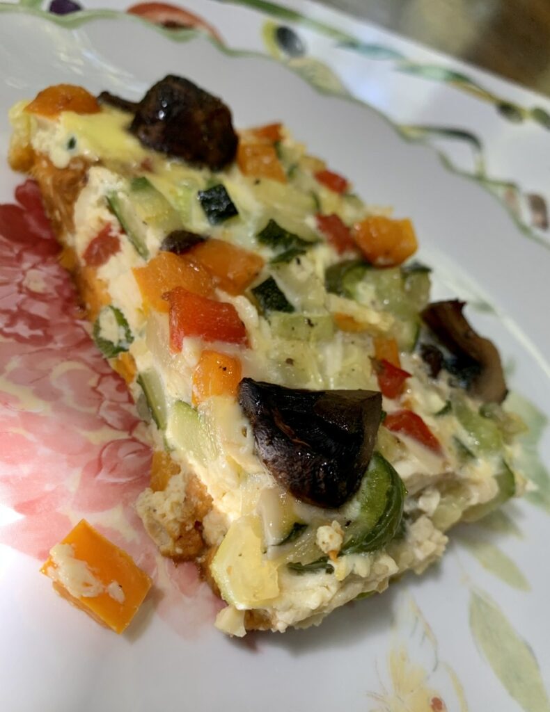 Sliced Colorful Veggies and Sweet Potatoes Casserole